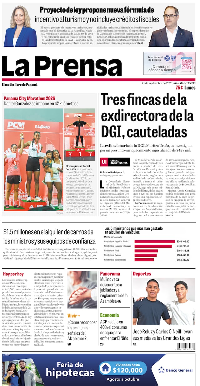 Portadas La Prensa