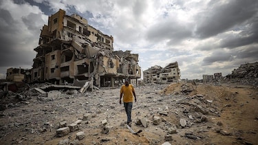 Las imágenes de satélite que muestran que Israel ha destruido al menos 1,500 edificios en Gaza desde el inicio del alto el fuego