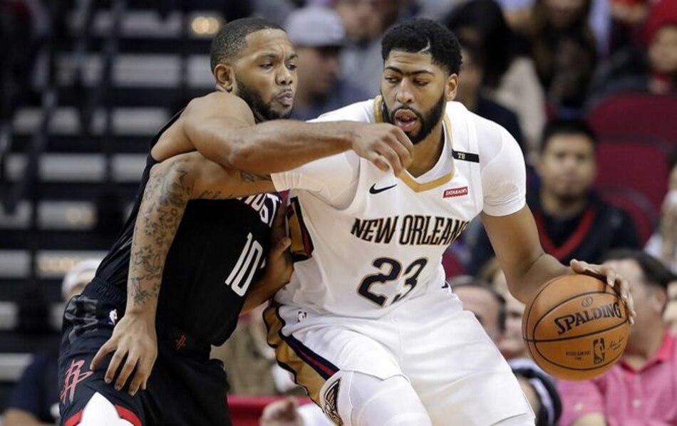 Davis y Mirotic brillan en victoria de Pelicans sobre Rockets
