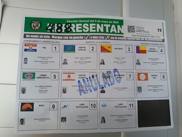 Candidata a representante en Panamá Oeste presenta denuncia por foto equivocada en la papeleta