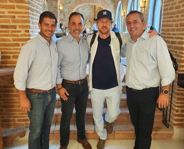 El actor Owen Wilson de visita en Panamá en Navidad