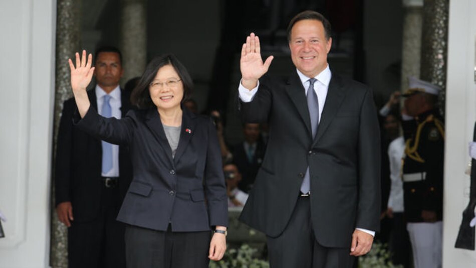 Presidenta de Taiwán se reúne con el presidente Varela