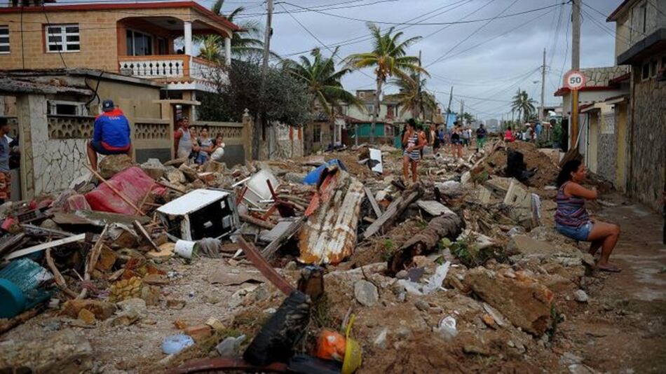 Huracán Irma deja 10 muertos en Cuba