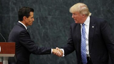 Enrique Peña Nieto contradice a Donald Trump
