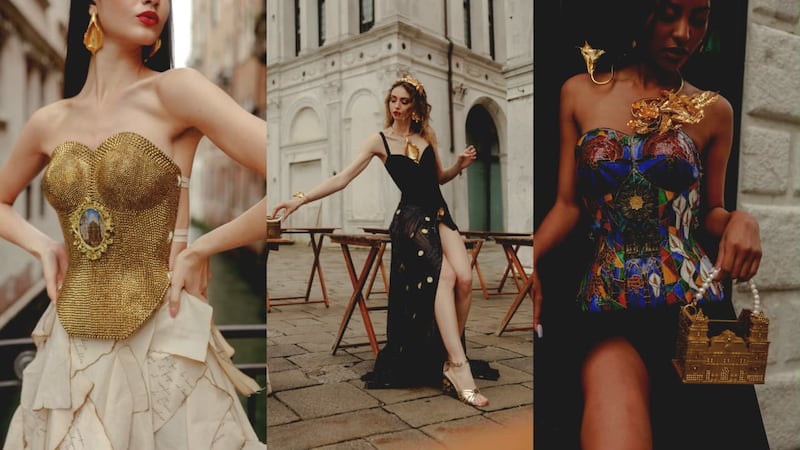 Colección inspirada en la arquitectura de Casco Antiguo es presentada en Venecia por las marcas Michelle Ferrer y Tulu 