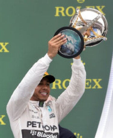 Hamilton, campeón de la Fórmula Uno
