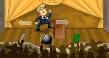 Inspirados en Donald Trump, mexicanos crean videojuego