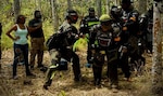 El paintball, un juego de guerra en Panamá