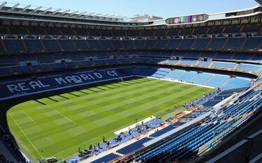 Habrá mucha seguridad mañana en el Santiago Bernabéu