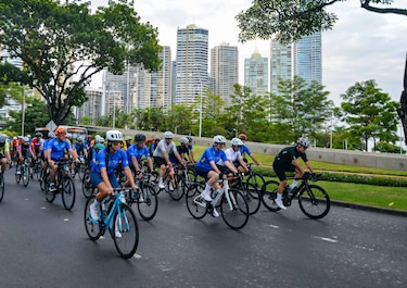 Más de cinco mil pedalistas presentes en el Gran Fondo Océano a Océano Panamá 2023
