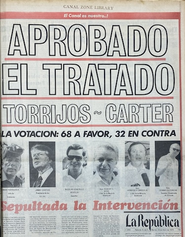 Niños quemando tratados y senadores en los baños: ¿cómo se aprobaron los Torrijos-Carter?