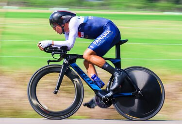 Bolívar Espinosa está a un paso de ser el campeón de la Vuelta Ciclista Internacional a Chiriquí