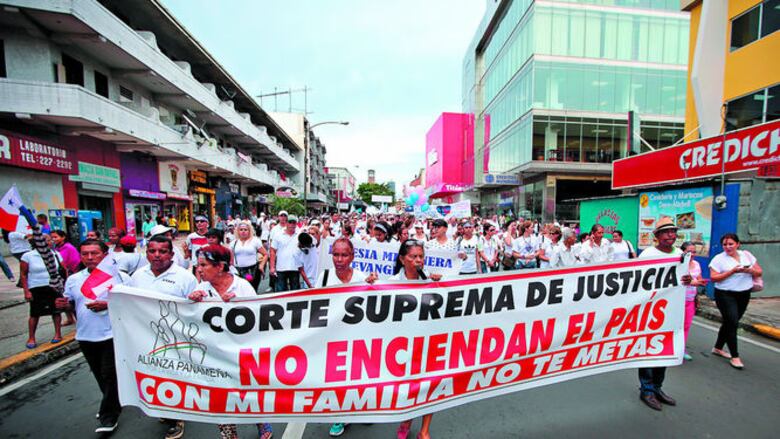 Marcha por la familia
