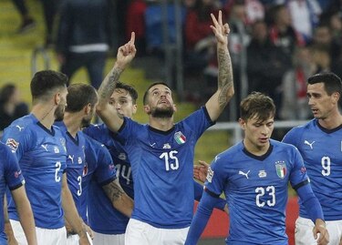 Italia vence a Polonia en los minutos de descuento