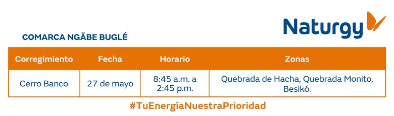 Trabajos de mantenimiento en la red eléctrica del 26 de mayo al 1 de junio 2025