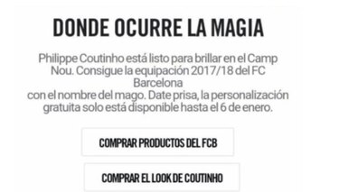 Se acabó la sorpresa, Coutinho pasaría al Barcelona