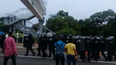 Seis retenciones y 20 lesionados fue el saldo de enfrentamientos en Horconcitos, Chiriquí