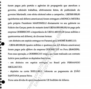 Odebrecht se comprometió a pagar $16 millones a campaña presidencial de Cambio Democrático; Martinelli hizo pagos en el Palacio de las Garzas