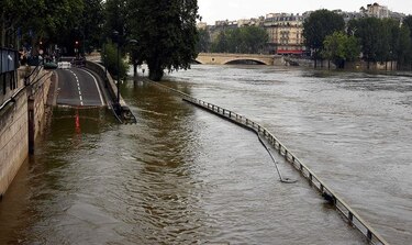 El gobierno francés declara estado de catástrofe tras las inundaciones