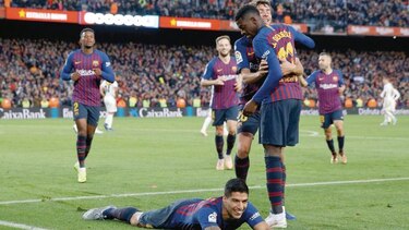 Goleada del Barcelona desestabiliza al Madrid