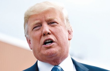 Trump advierte un colapso en el mercado si es llevado a juicio