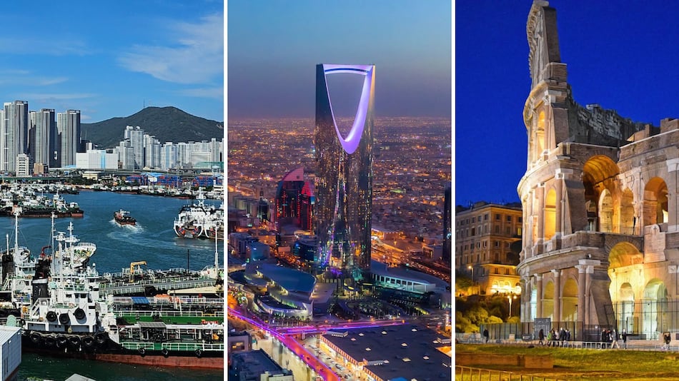 Busan, Riad y Roma se disputan la sede de la Expo Mundial 2030