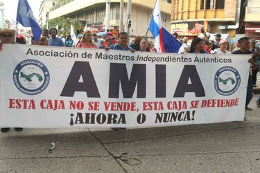 Tercer día de paro docente en Panamá sin acercamientos con el Meduca