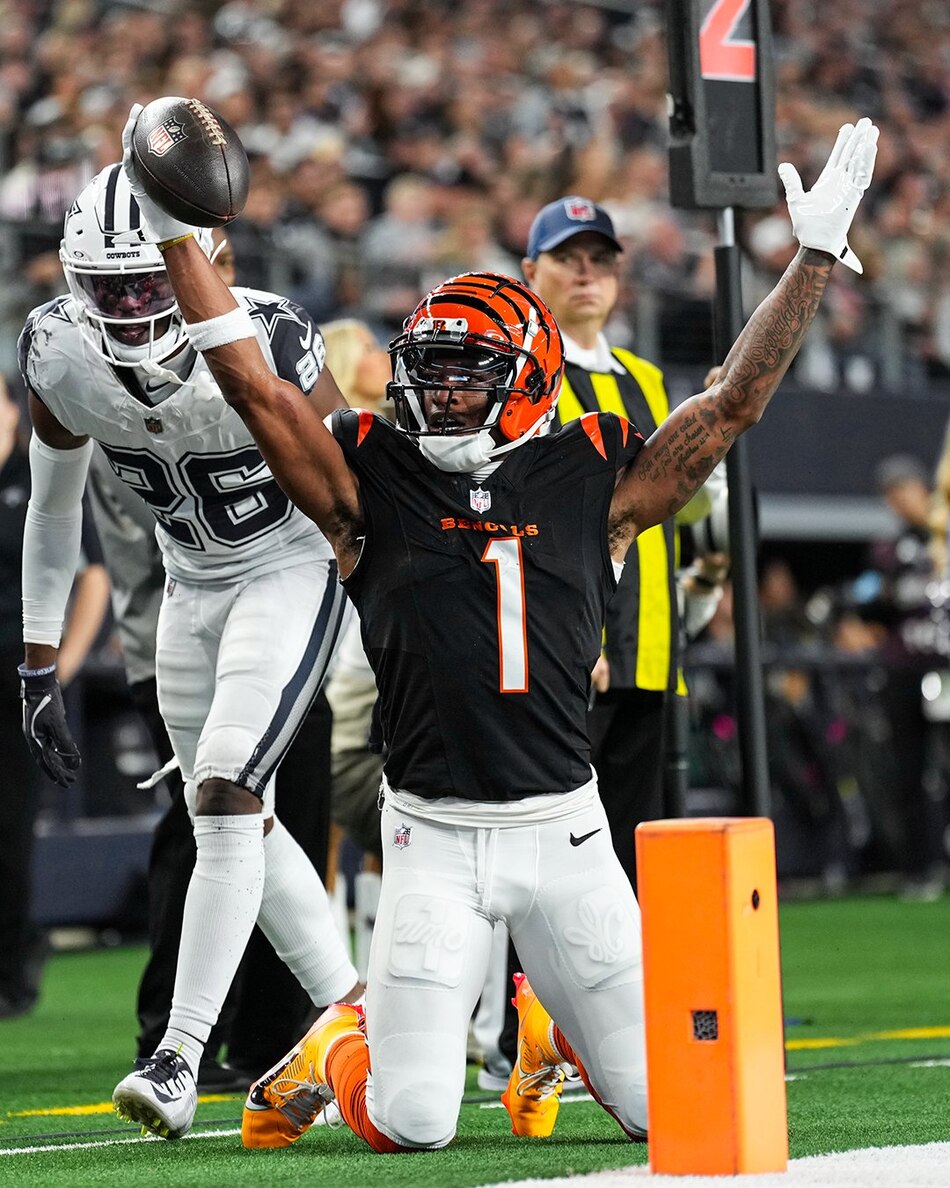 Bengals pactan con Ja’Marr Chase y Tee Higgins por 276 millones de dólares