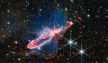El Telescopio James Webb captura una imagen infrarroja de las “travesuras” de las estrellas en formación activa