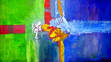 Maestros artistas engalanan galería