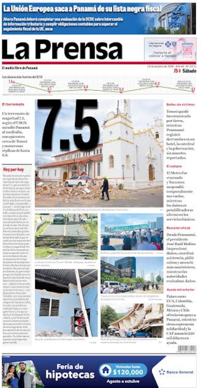 Portadas La Prensa