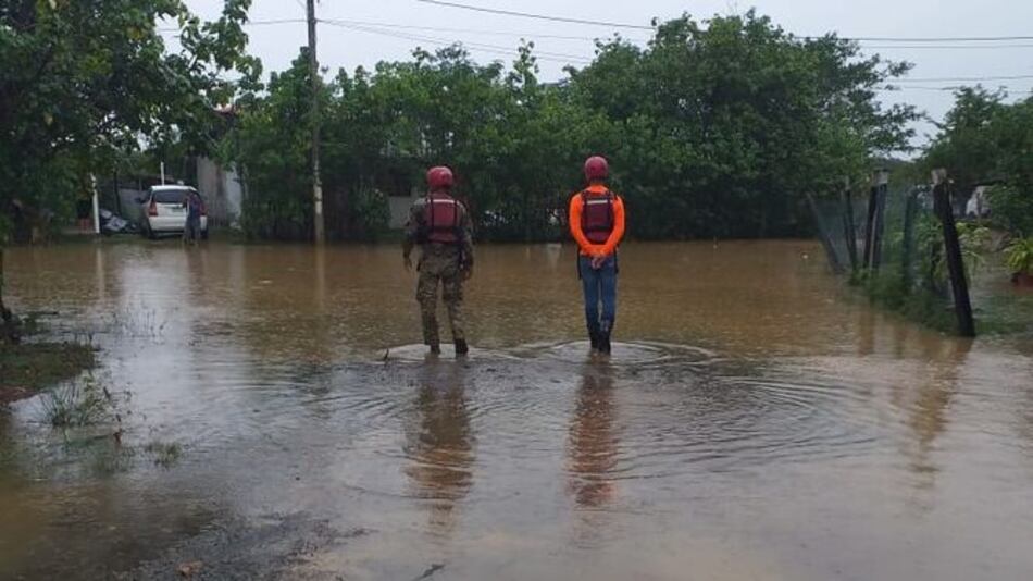 Varias casas afectadas por inundaciones en sector pesquero de Boca de Parita