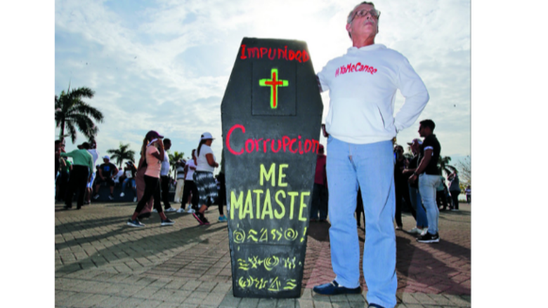 Miles dijeron ‘basta ya’ a la corrupción y la impunidad