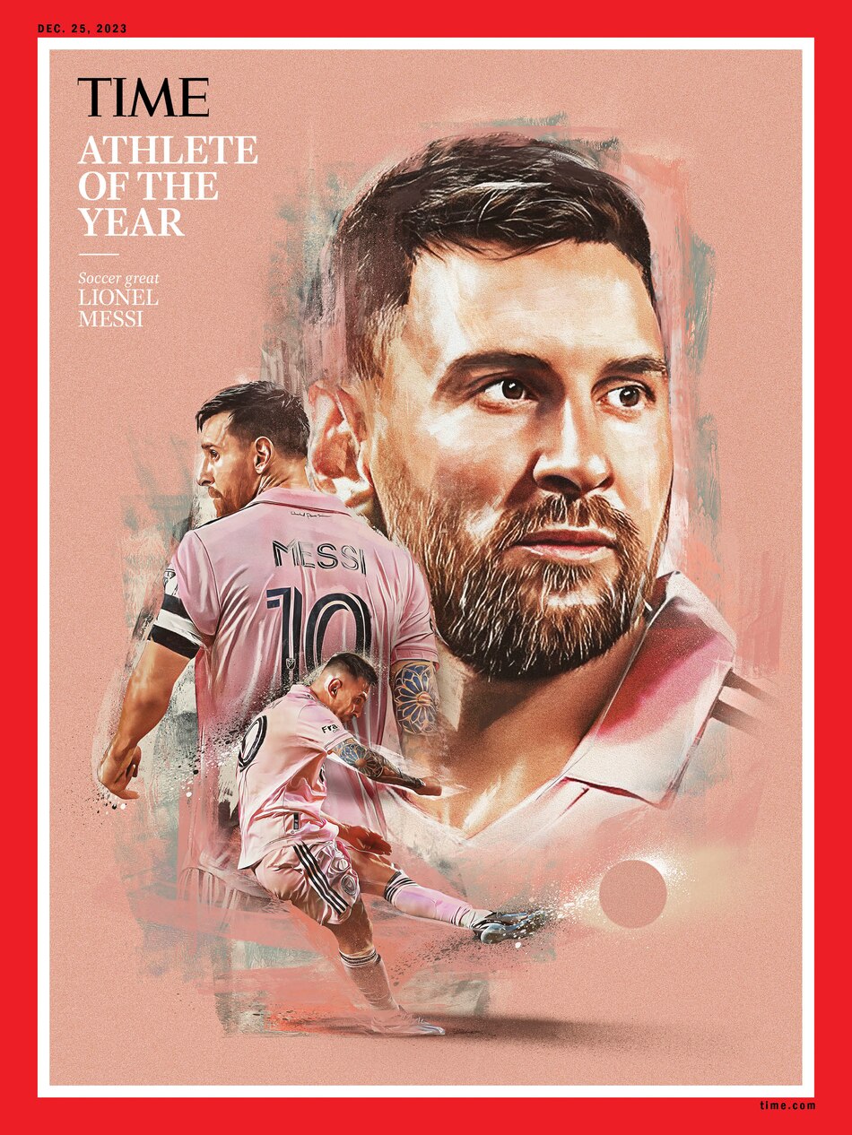 La revista ‘TIME’ elige a Lionel Messi como el deportista del año