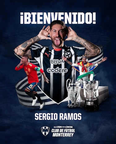 Sergio Ramos se une a la lista de figuras españolas en la liga mexicana