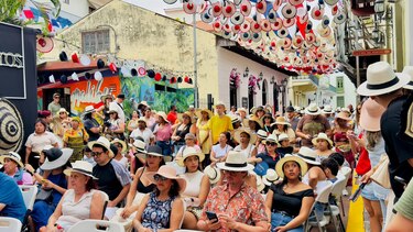 Más de 1,500 sombreros y cultura en el Festival La Calle de los Sombreros en Panamá
