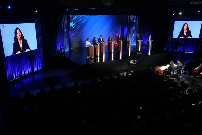 Minuto a minuto: esto es lo que sucedió en el primer debate presidencial de la contienda de 2024