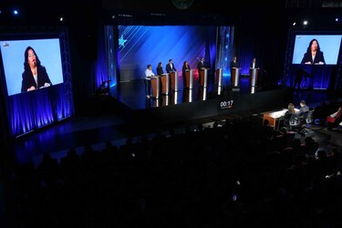 Minuto a minuto: esto es lo que sucedió en el primer debate presidencial de la contienda de 2024