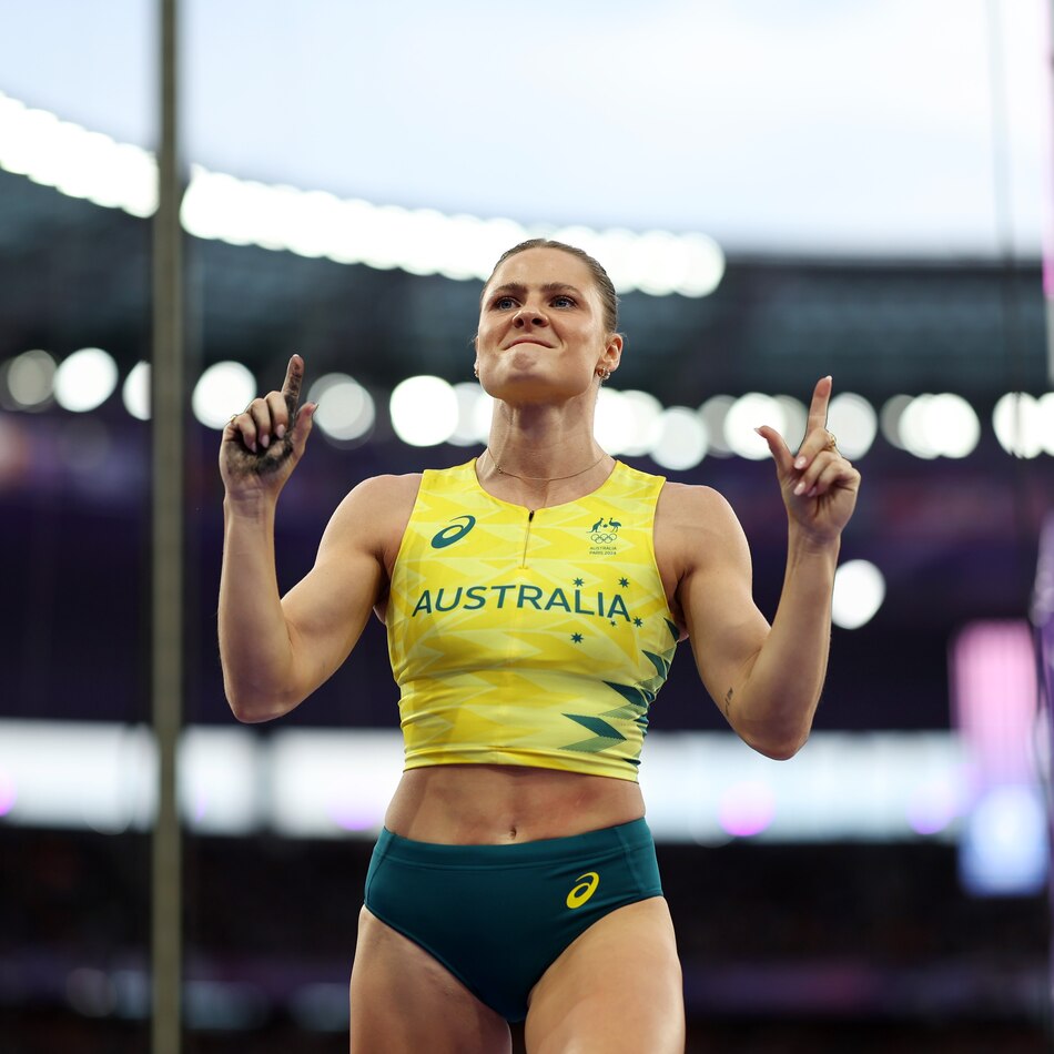 La australiana Kennedy se cuelga el oro en salto de pértiga