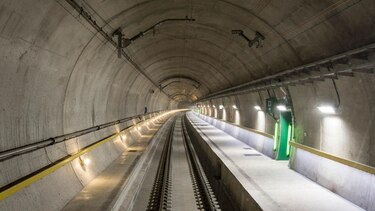 Suiza se prepara para inaugurar el túnel ferroviario más largo del mundo