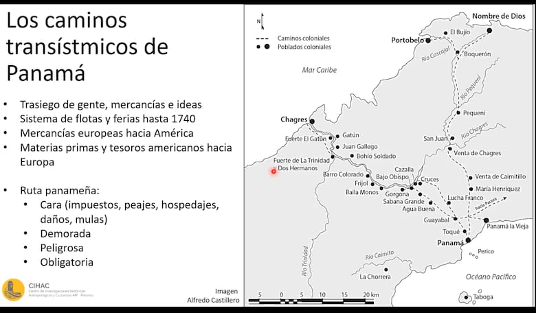 Los fascinantes caminos del istmo