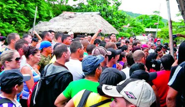 A cuentagotas salen de Puerto Obaldía