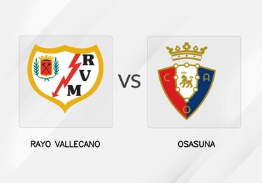 Osasuna se enfrentará hoy de local a Rayo Vallecano