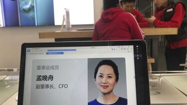 China exige a Canadá que libere a ejecutiva de Huawei detenida