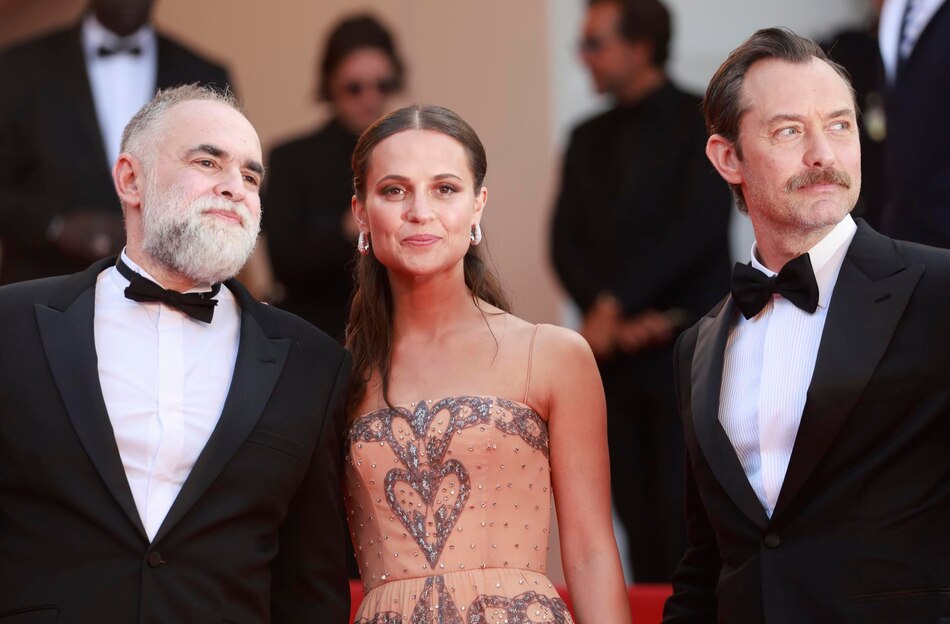 Alicia Vikander, Jude Law y Fassbender ponen el glamour en la alfombra roja de Cannes
