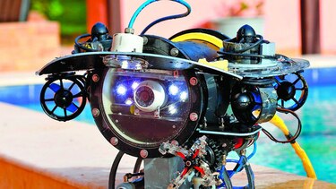 Robot sumbarino egipcio, tercero en concurso de NASA