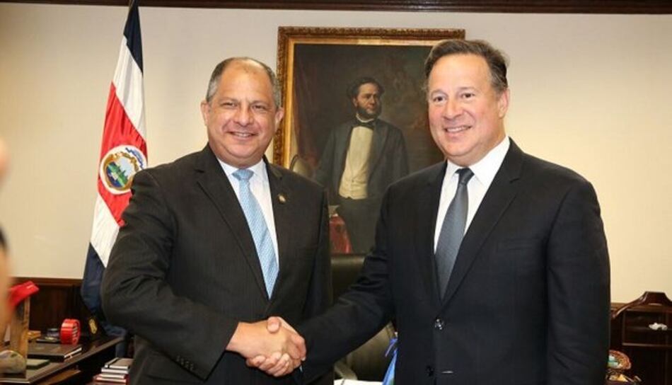 Varela está en Costa Rica para tratar la construcción del puente sobre el Sixaola