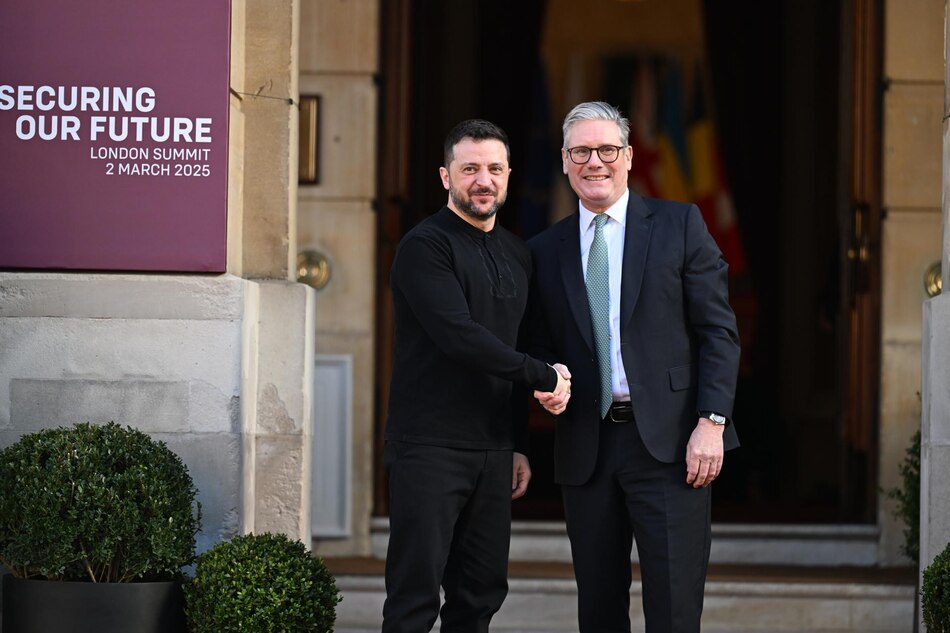 Líderes europeos se reúnen en Londres para debatir sobre Ucrania en medio de tensiones con Estados Unidos