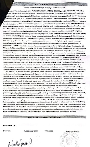 Tras su destitución de la Arap, la exdirectora acusa al ministro Valderrama de estar detrás del decreto de la pesca de arrastre