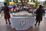 EN IMÁGENES: Feligreses de La Chorrera asisten al Viacrucis de la Pasión de Cristo